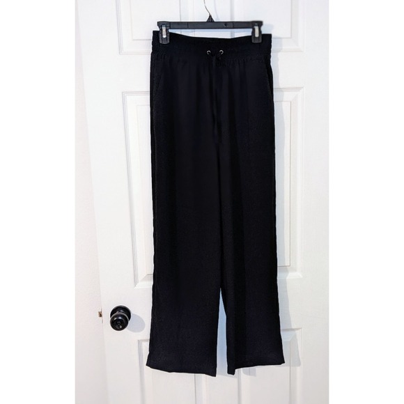 Sanctuary Wide Leg Pants Drawstring‎ Waist Casual Comfy Black Size XS NWT $109 - Picture 3 of 11